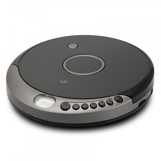 GPX Personal MP3 CD Player with Anti-skip Protection with micro USB port PC807BMP3U