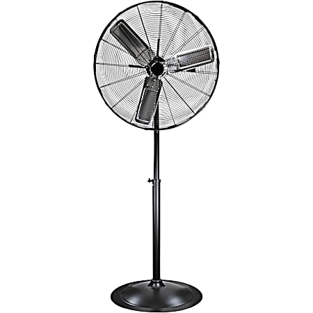 EZ-Chill 30 In Black High Velocity 3 Speed Pedestal Fan 01307