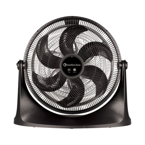 EZ Chill 20" 3-SPEED POWR CURVE FLOOR FAN IN BLACK 0130220