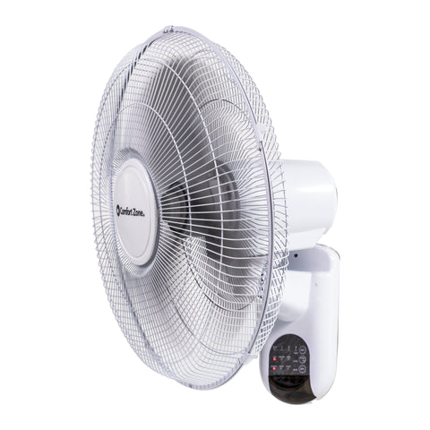 EZ CHILL 01317 16” 3-SPEED WALL MOUNT FAN WITH REMOTE