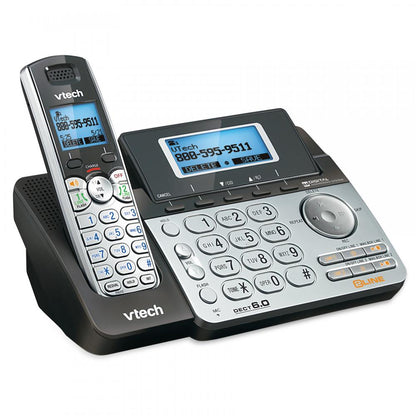 VTech DS6151  2-Line DECT6.0 Cordless Answering System with Dual Call-Waiting Caller ID