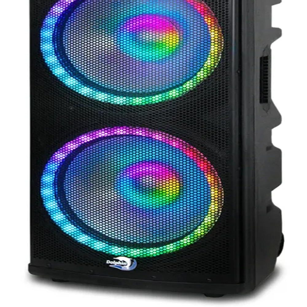 Dolphin Dual 15-inch High Performance Elite Series Speaker  SPX-280BT