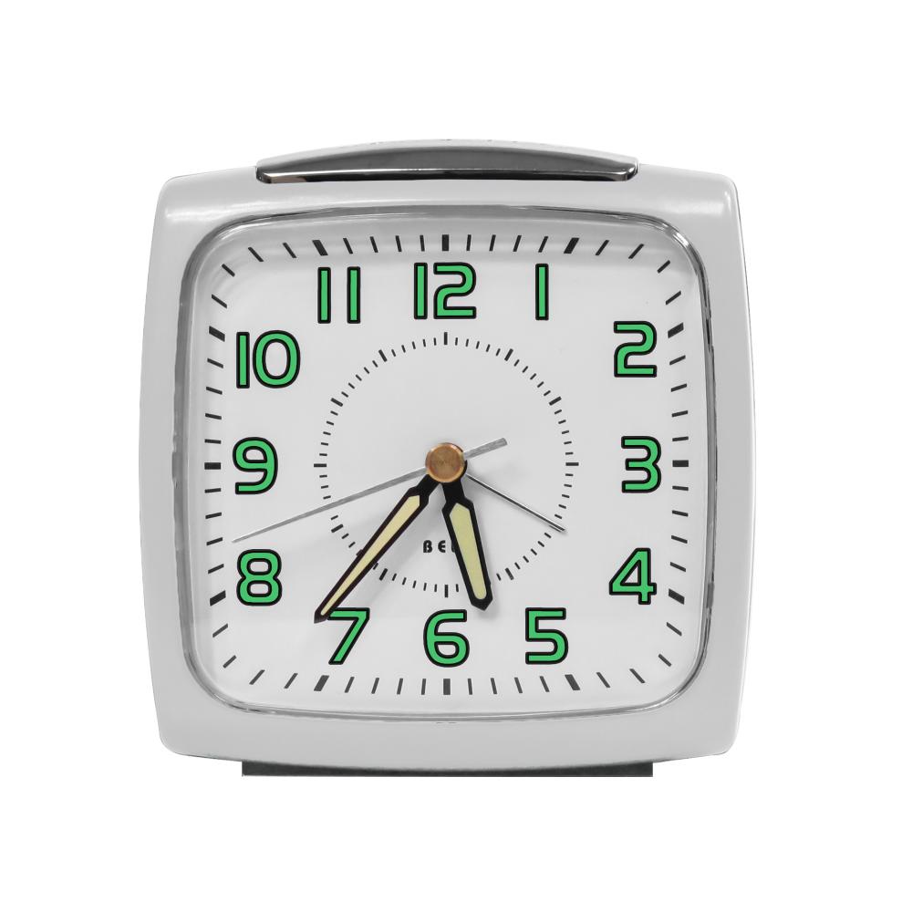 IMPECCA Bell Alarm Clock, Metallic WAA32