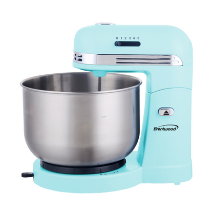 Brentwood SM1162 5-Speed Stand Mixer Retro