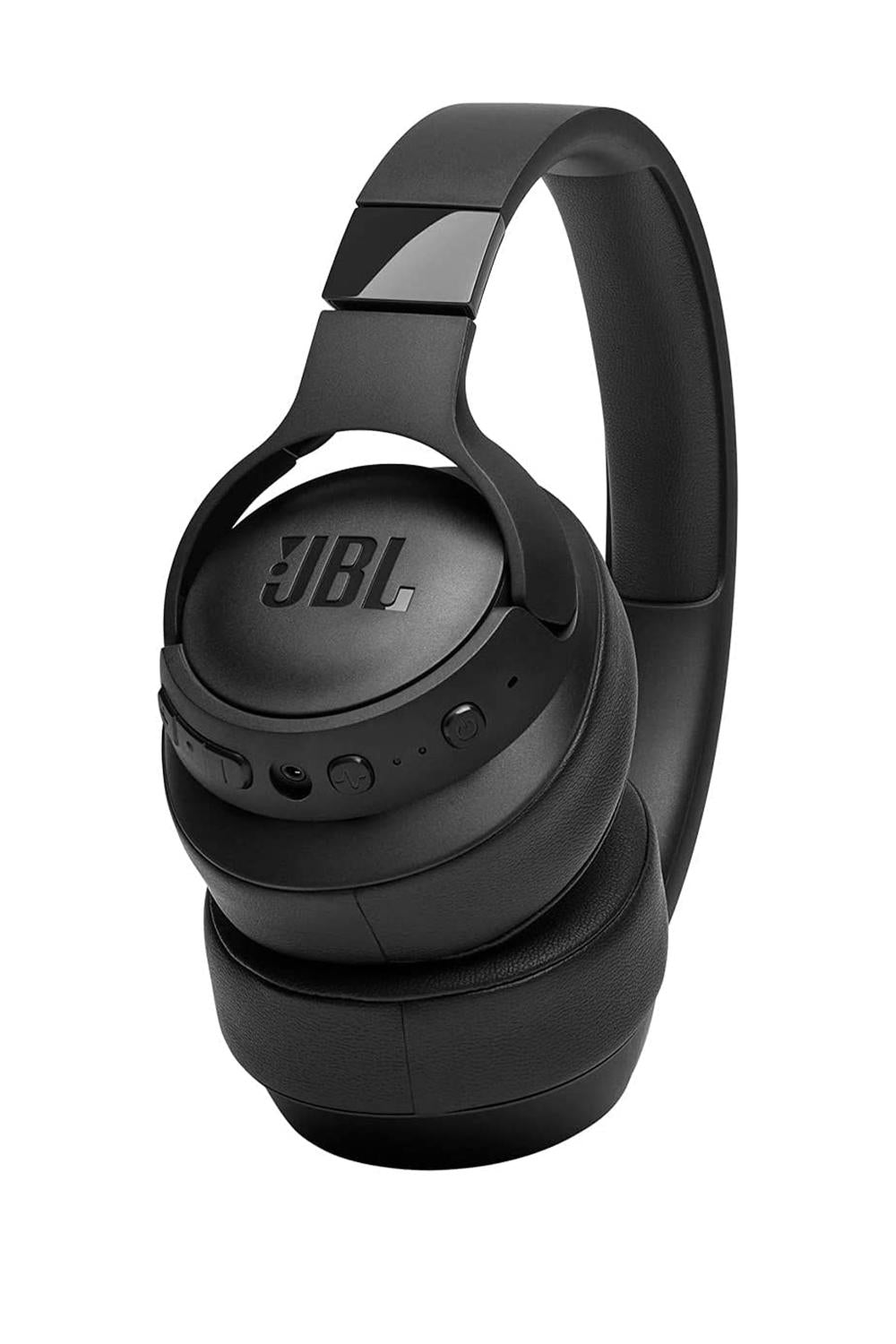 JBL Lightweight, Foldable Over-Ear Wireless Headphones with Active Noise Cancellation - Black