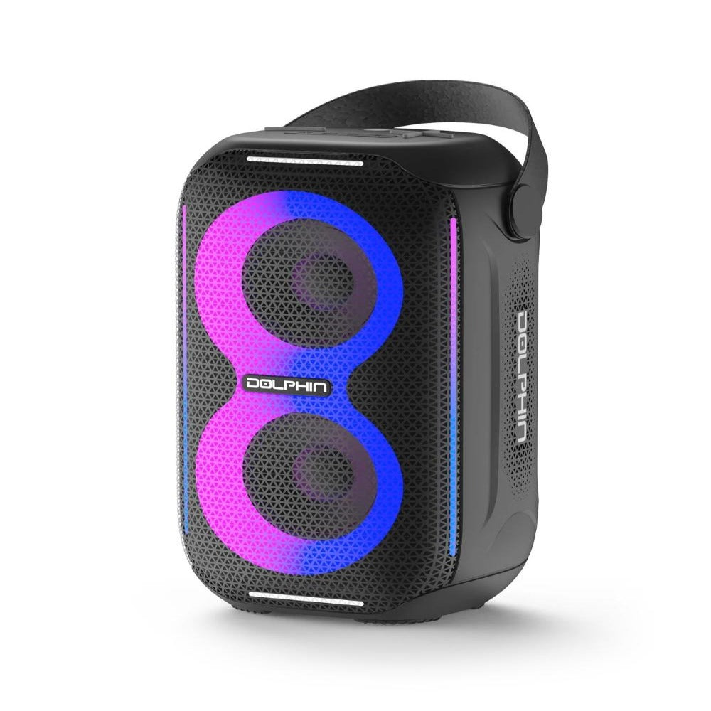 Dolphin Waterproof Portable Party Speaker - Black S20