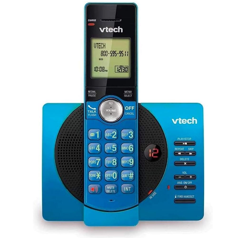 VTech DECT 6.0 Expandable Cordless Phone System with Answering Machine, 1 Handset CS6929-15