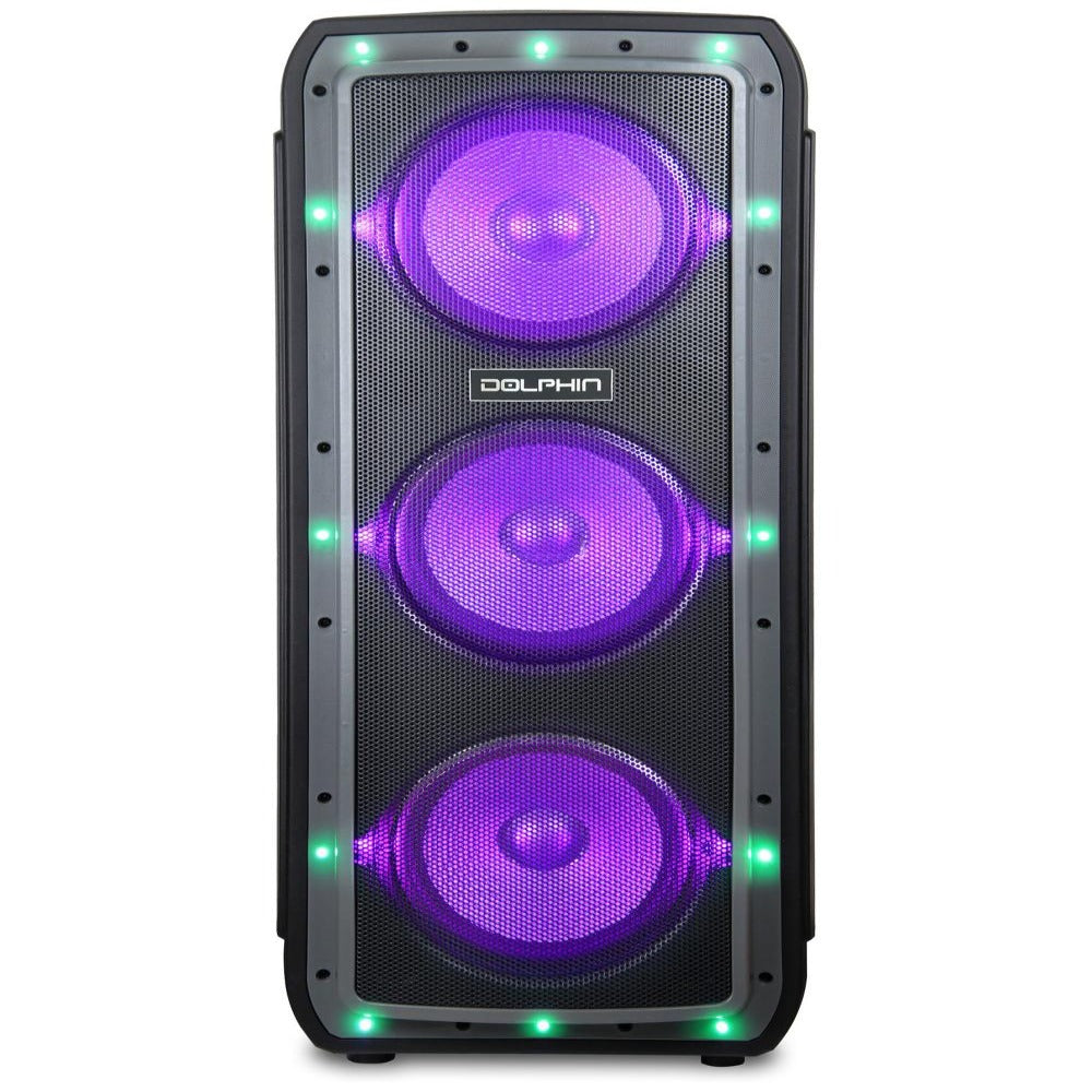 Dolphin Triple 10-inch Rechargeable Party Speaker  SP310RBT