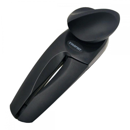 Starfrit Black Mightican Can Opener with Soft Grip Knob