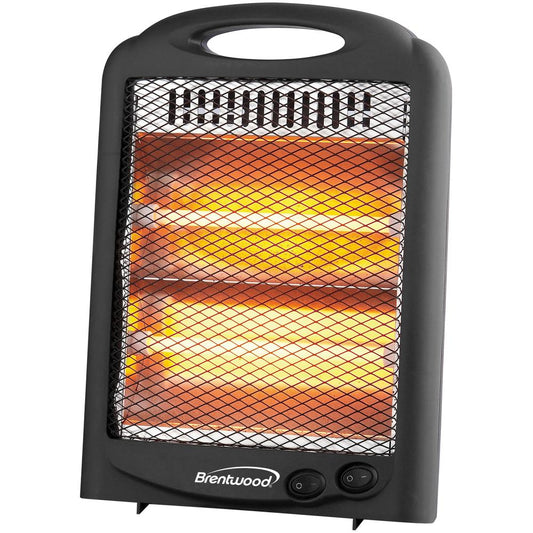 Brentwood H-Q600W 600-Watt Portable Space Heater, Black