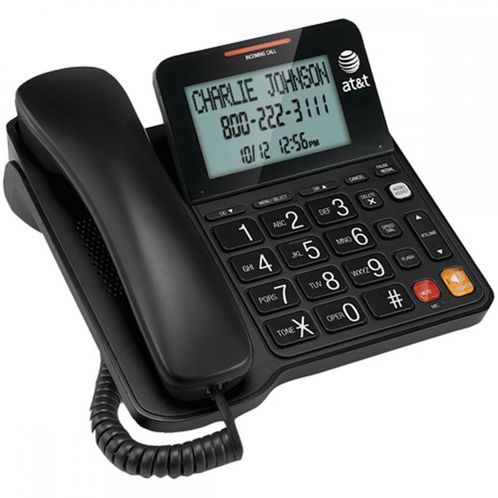 AT&T CL2940 Corded Caller ID Speakerphone with Large Tilt Display