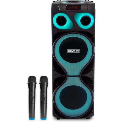 Dolphin Powerful Bluetooth Karaoke Speaker Dual 12  SP2150RBT