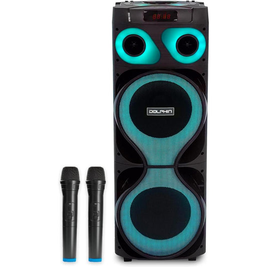 Dolphin Powerful Bluetooth Karaoke Speaker Dual 12  SP2150RBT