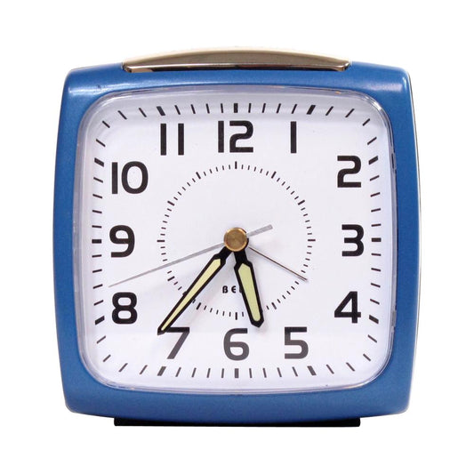 IMPECCA Bell Alarm Clock, Metallic WAA32