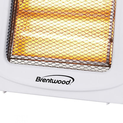 Brentwood H-Q1000W 1000-Watt Portable Space Heater, White