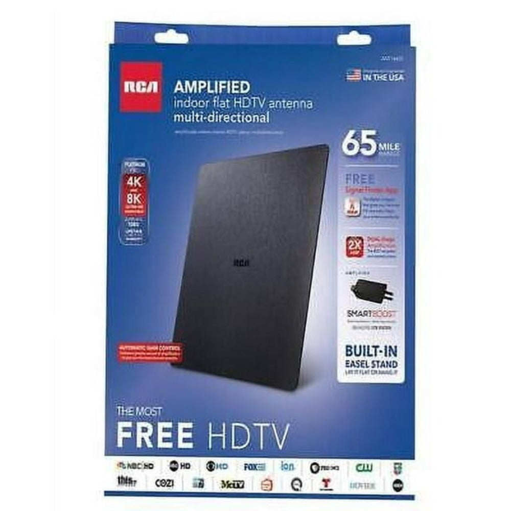 RCA Indoor HDTV Digital Amplified Flat Antenna ant2me