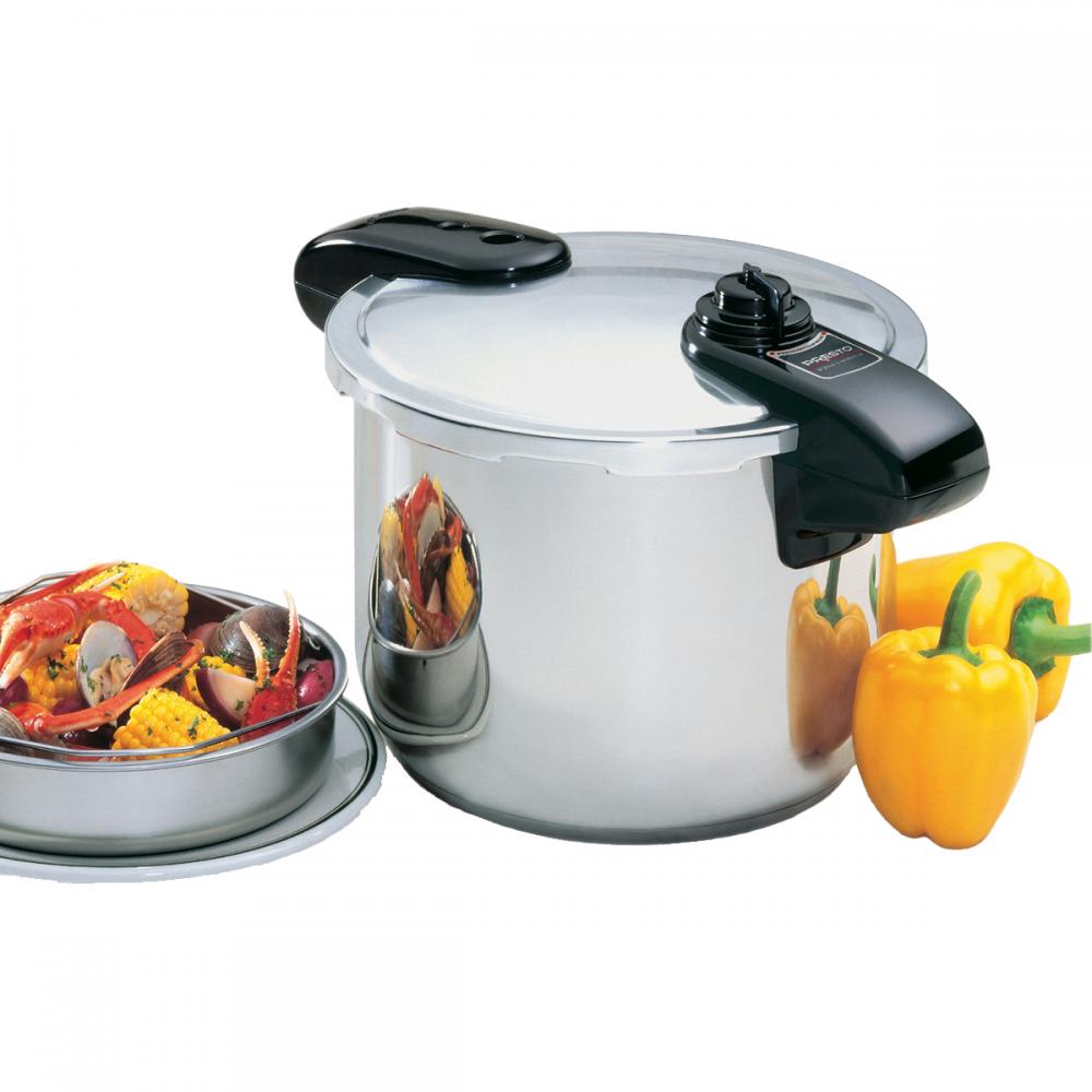 PRESTO 01370 Professional 8 Qt. Stainless Steel Pressure Cooker