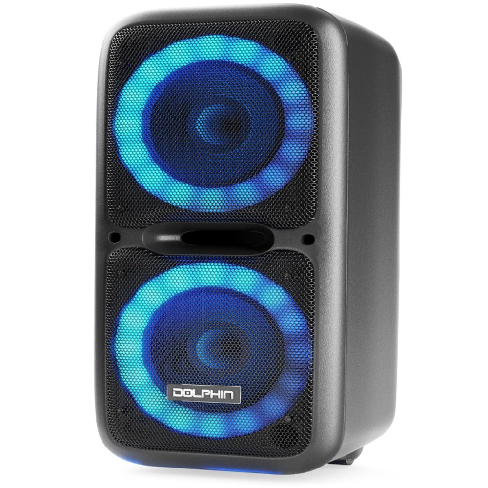 Dolphin Dual 12-inch Rechargeable Party Speaker  SP2120RBT