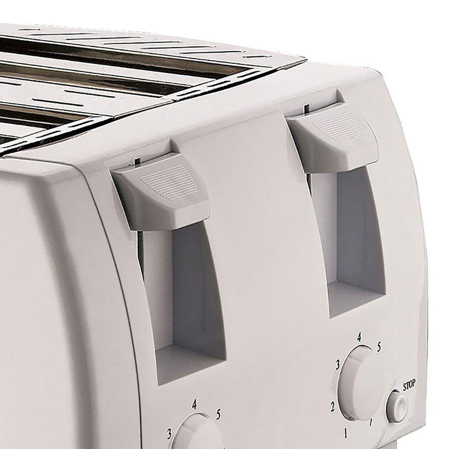 Brentwood TS-285 Cool Touch 4-Slice Toaster, Black