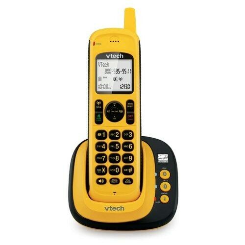 VTech DS6161 Rugged Waterproof Cordless Phone with Bluetooth Connect to Cell