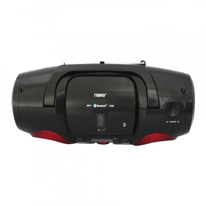 Naxa Portable MP3/CD/USB Boombox with Bluetooth and AM/FM Radio  NPB-267