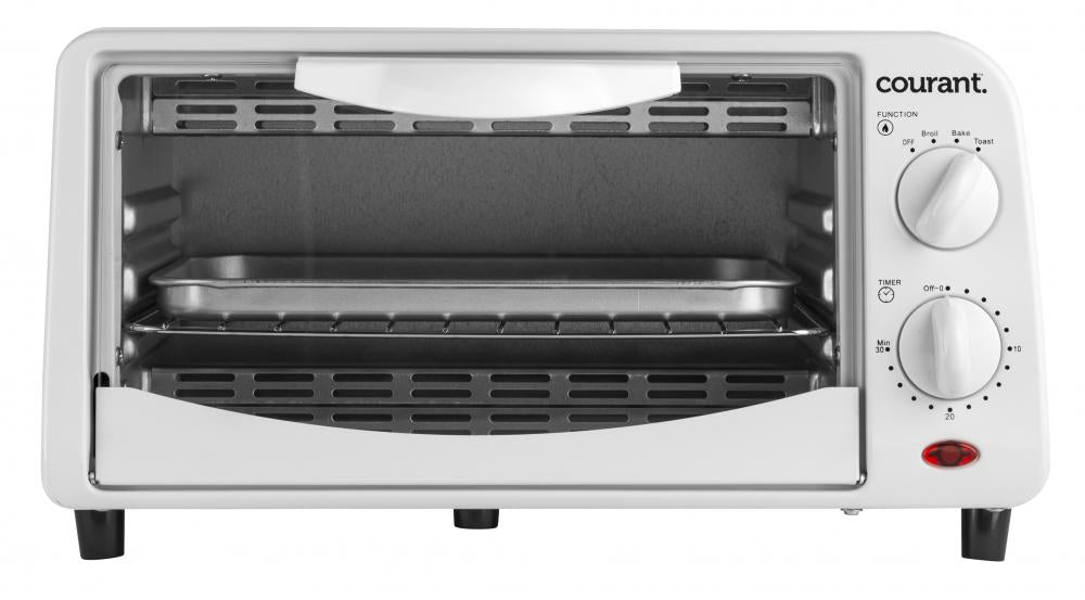 Courants TO942W 4-Slice Countertop Toaster Oven - White