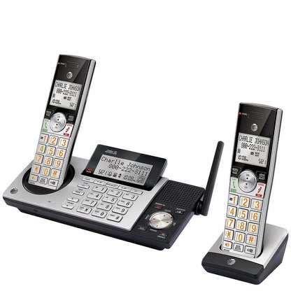 AT&T CL83215 DECT 6.0 Cordless Phone System with 2 Handsets