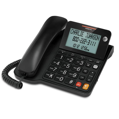 AT&T CL2940 Corded Caller ID Speakerphone with Large Tilt Display