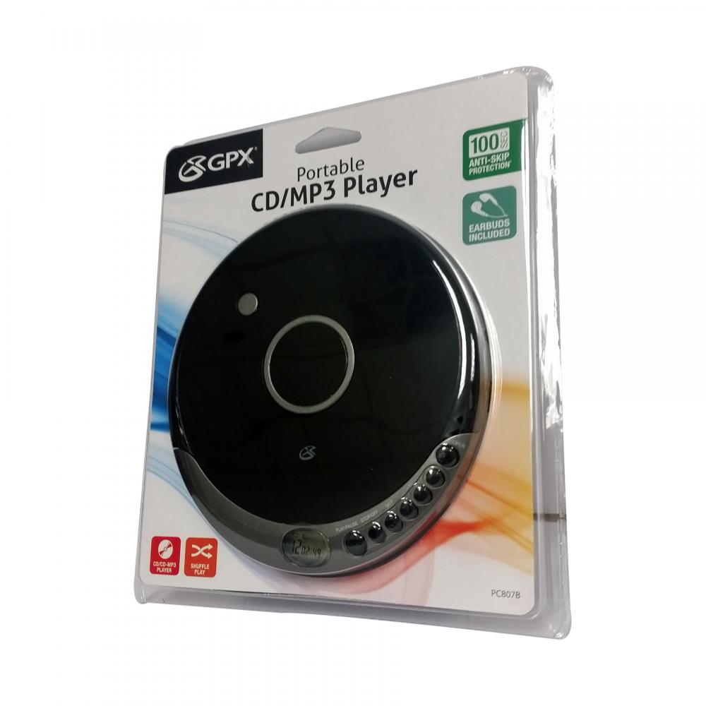 GPX Personal MP3 CD Player with Anti-skip Protection  PC807B