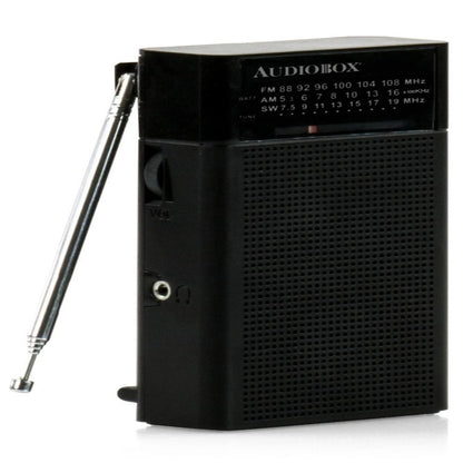 Audiobox AM/FM/SW Portable Pocket Size Radio  RX-3