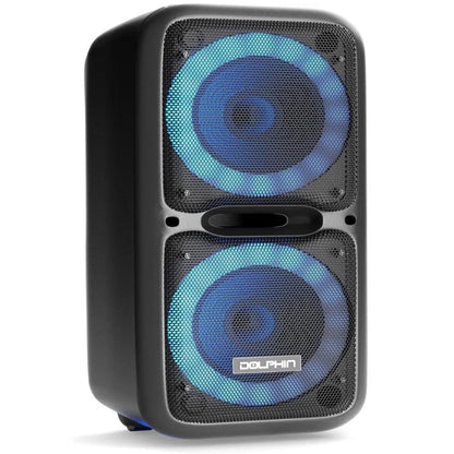 Dolphin Dual 12-inch Rechargeable Party Speaker  SP2120RBT