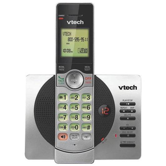 VTech DECT 6.0 Expandable Cordless Phone System with Answering Machine, 1 Handset CS6929-15