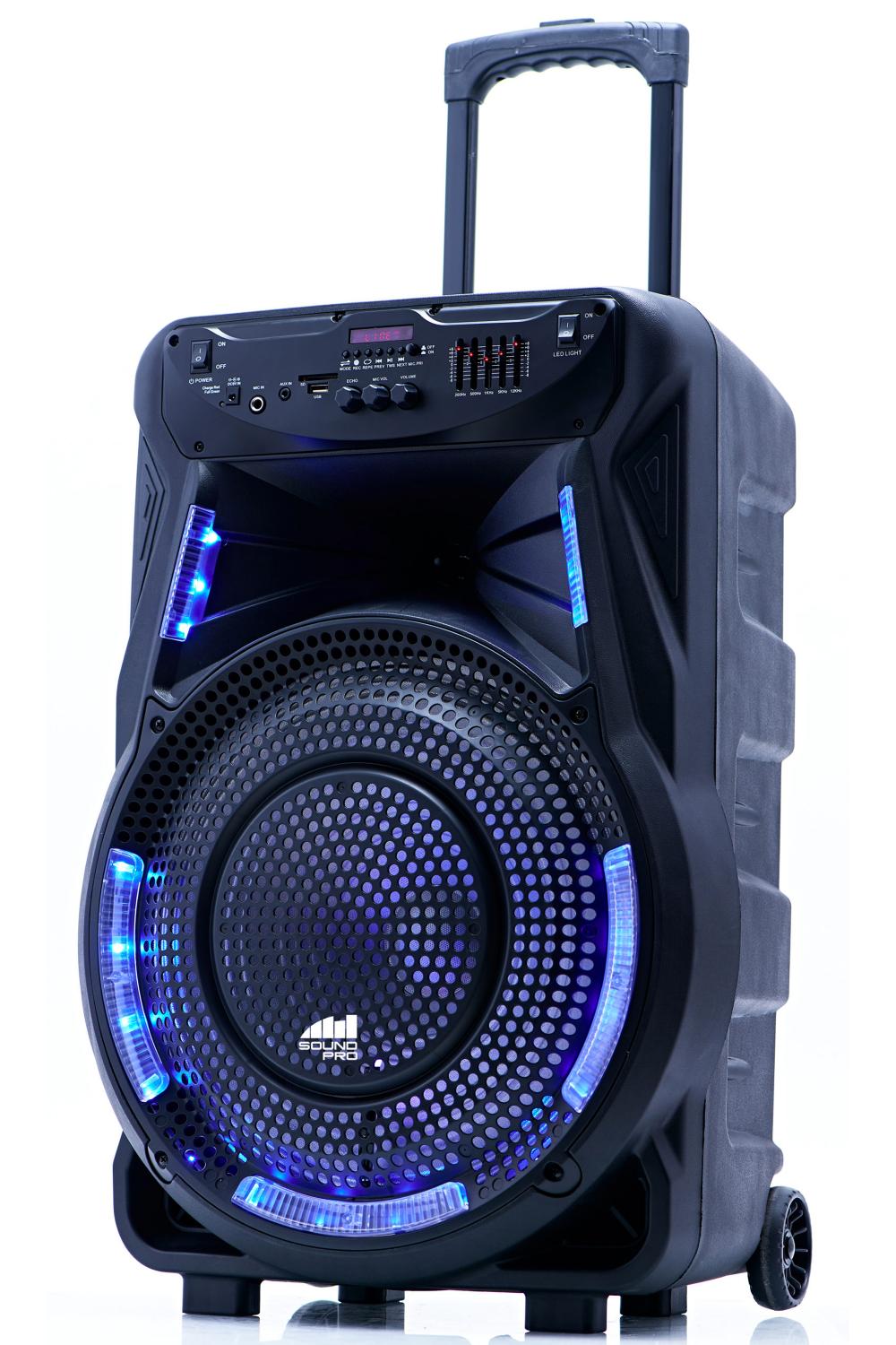 Naxa 15-inch Bluetooth® Party Speaker with Disco Light  NDS1534