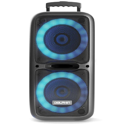 Dolphin Dual 12-inch Rechargeable Party Speaker  SP2120RBT