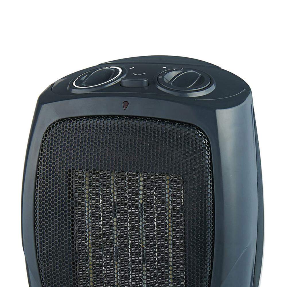 Brentwood  H-C1600 1500-Watt Portable Oscillating Ceramic Space Heater and Fan, Black