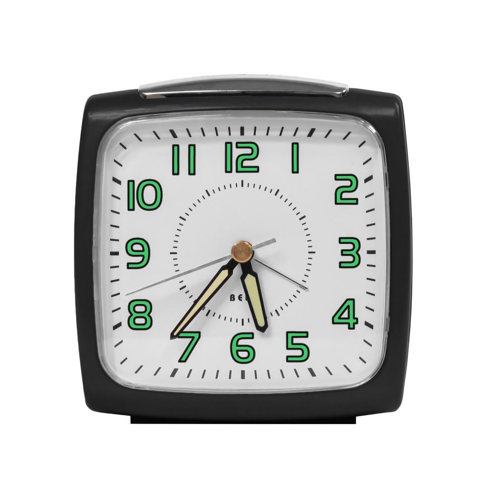 IMPECCA Bell Alarm Clock, Metallic WAA32