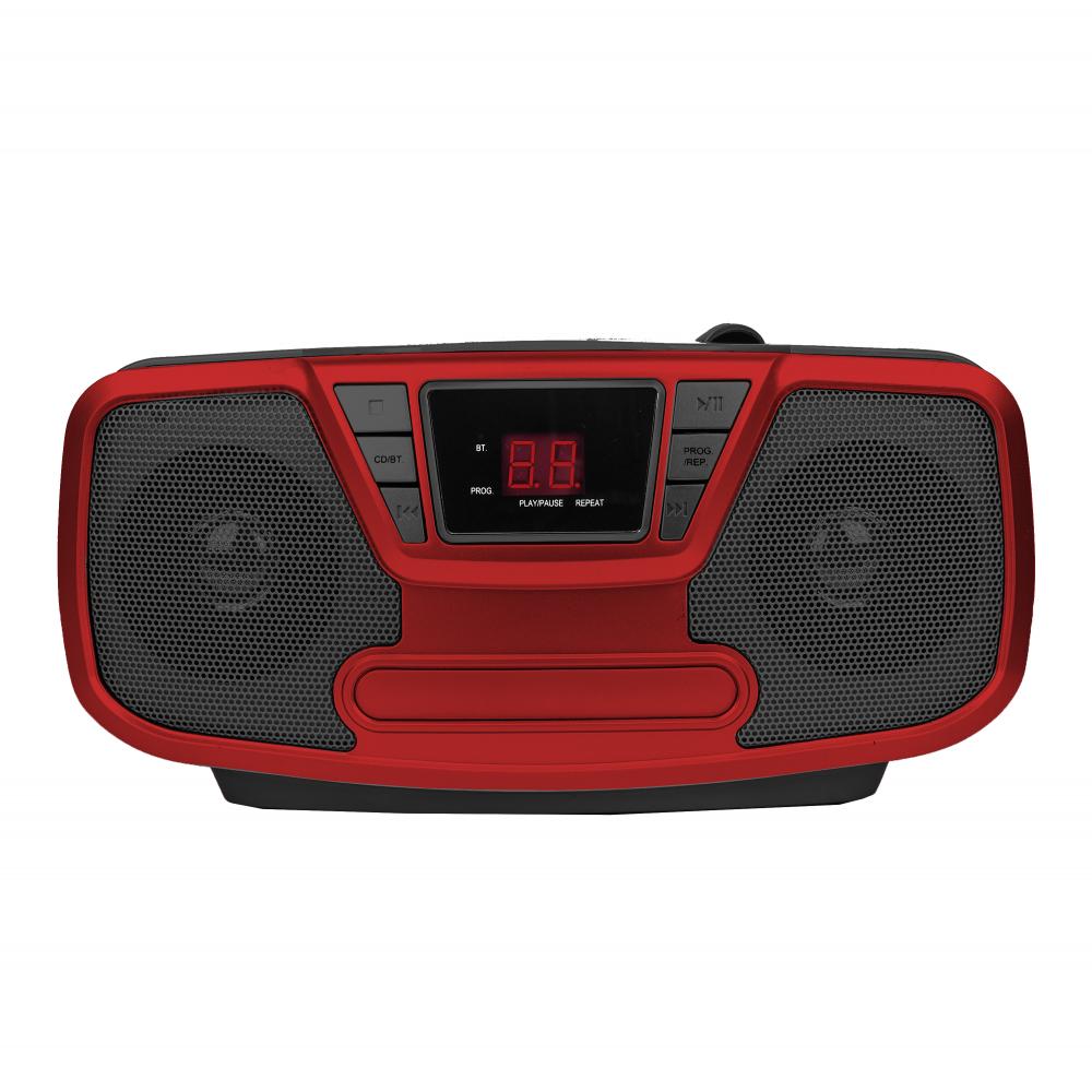 Riptunes Bluetooth Portable CD Boombox with AM/FM Radio CDB-232BT