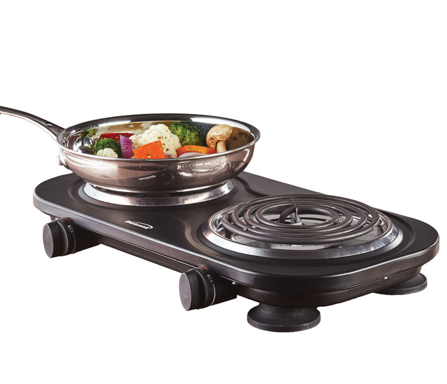 Brentwood TS-361 1500w Double Electric Burner