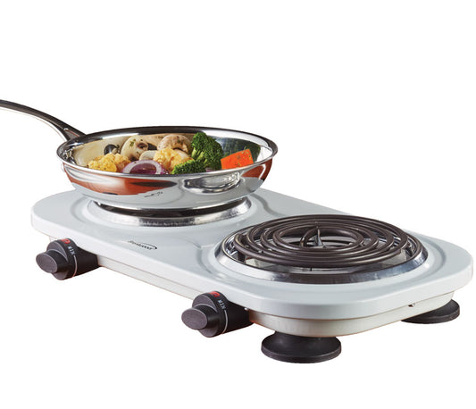 Brentwood TS-361 1500w Double Electric Burner
