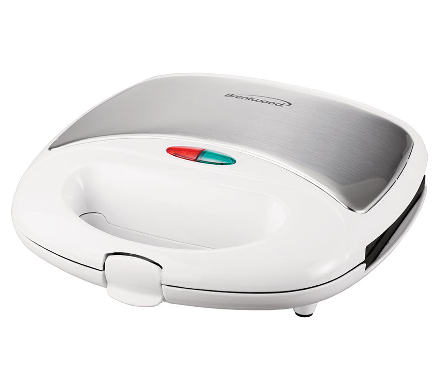 Brentwood TS-242 Non-Stick Dual Waffle Maker - White