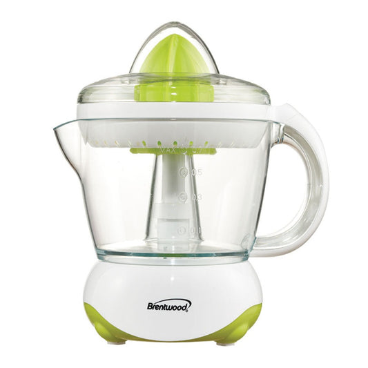 Brentwood J-15 24oz Electric Citrus Juicer, White