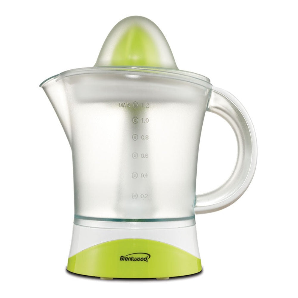 Brentwood J-17 40oz Electric Citrus Juicer, White