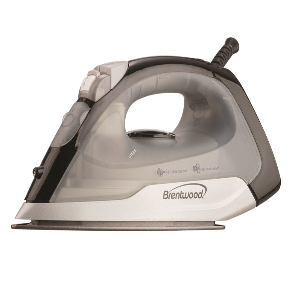 Brentwood MPI-53 Non-Stick Steam Iron, Black