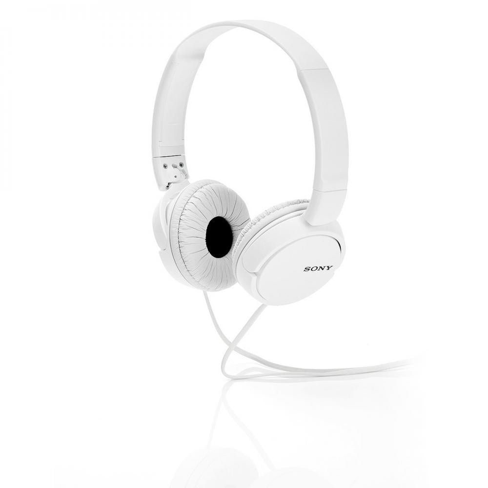 SONY MDR-ZX110 ZX Series Stereo Foldable Headphones - White