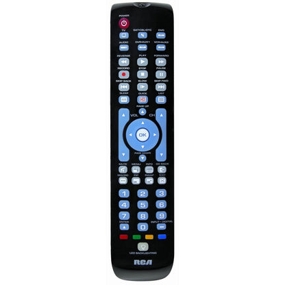 RCA RCRN06GR 6-Device Universal Remote Blue Backlit Keypad