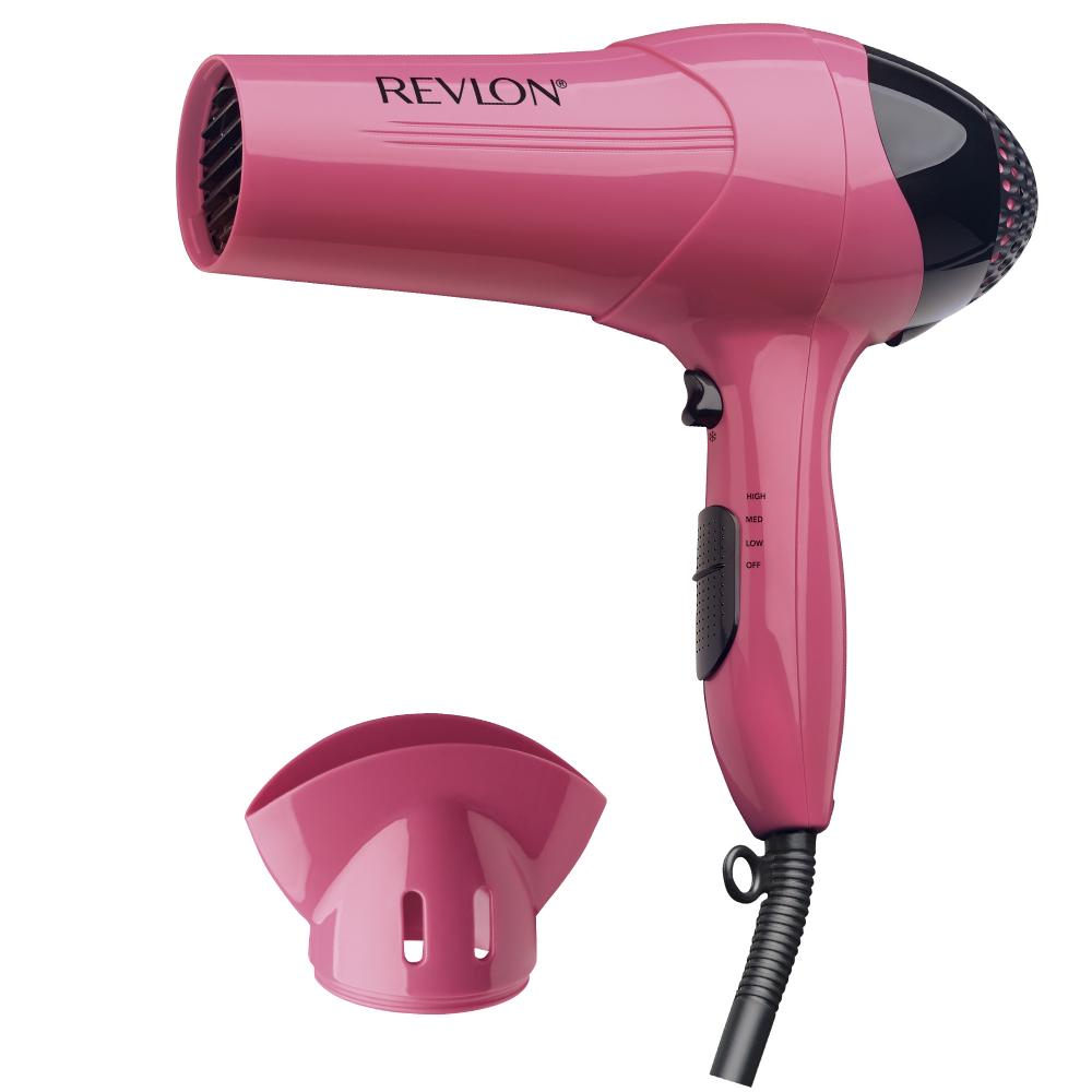 REVLON RV474 1875 Watts Ionic Frizz Control Styler, Pink