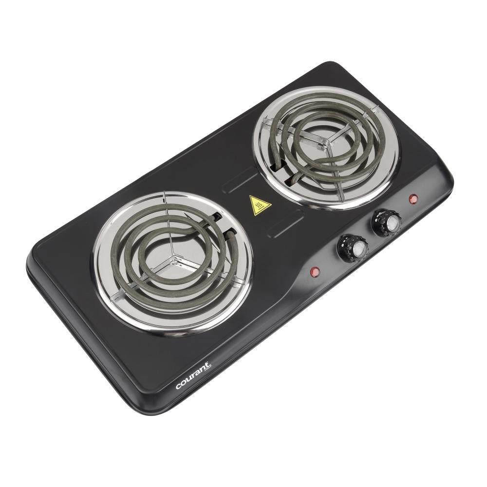 Courant CEB-2183K 1700 Watts Electric Double Burner