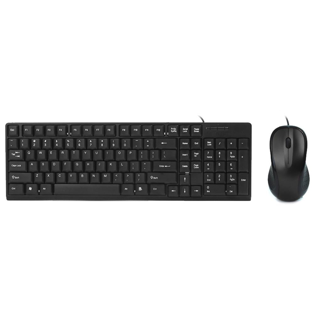 Impecca KB110C Desktop USB Keyboard and Mouse Combo Wired