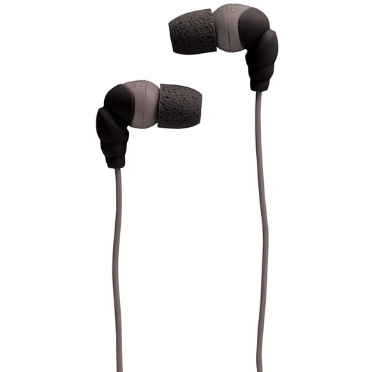 MEMOREX In-Ear Stereo Headphones with Comply Foam Tips - Gray EB110