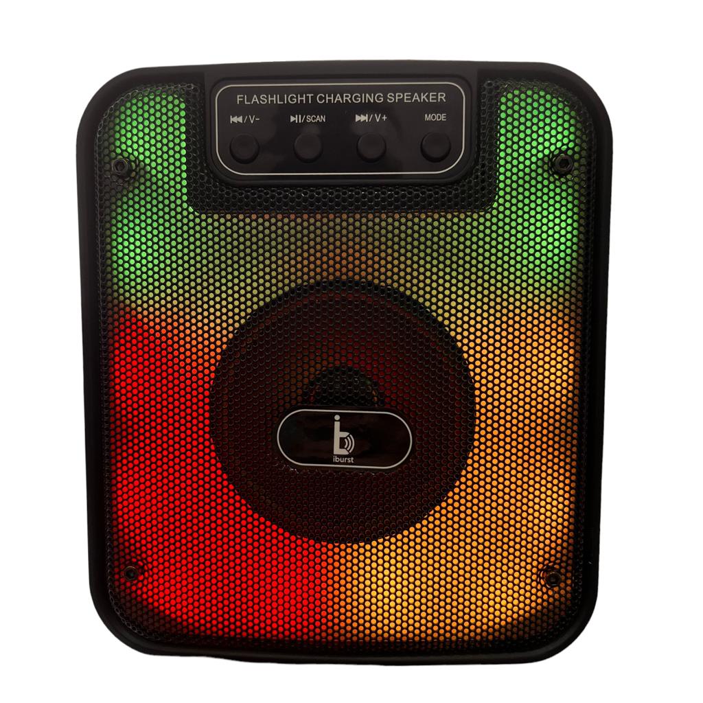 Iburst 4”PORTABLE PARTY SPEAKER ASSORTED COLORS AB-818